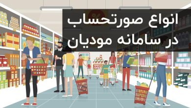 انواع صورتحساب در سامانه مودیان